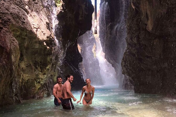 River Trekking at Kourtaliotiko Gorge Waterfalls to Preveli Beach - Following the Megalopotamos River