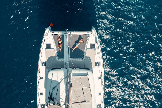 Romantic Sunset Catamaran Caldera Cruise incl. Meal & Drinks - What the $114.93 price really covers