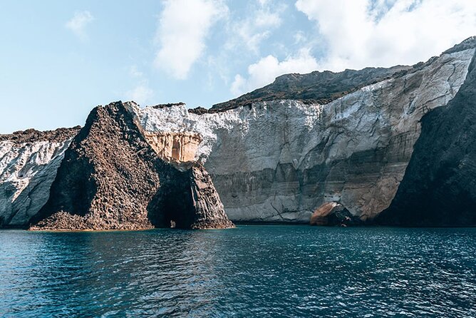 Round of Milos and Poliegos Sailing boat snorkelling cruise - Gerakas and lunch beside the perlite cliffs