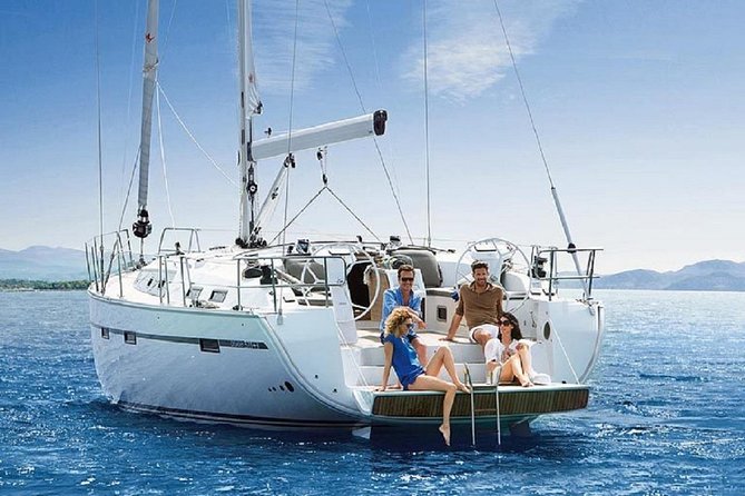 Sailing to Dia Island with lunch on Bavaria 51 Heraklion, Crete - From Cafe Marina to open water