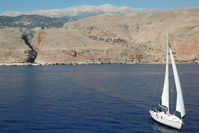 Sailing trip to the Top Coasts of Crete, Daily/Multi-day - Sailing when the wind cooperates