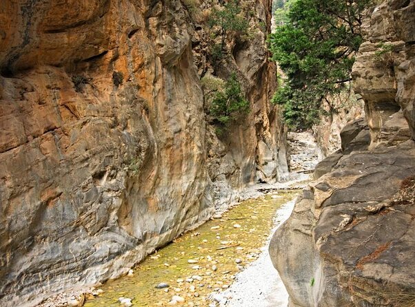 Samaria Gorge Hiking from Chania with Professional Hiking Guide - Walking through the Iron Gates