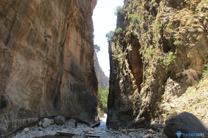 Samaria Gorge Trek: Full-Day Excursion from Chania with Guide - The narrow gorge and the final kilometers