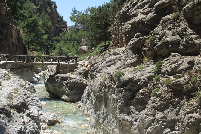 Samaria Gorge Trek: Full-Day Excursion from Chania with Guide - Agia Roumeli: lunch, shops, and the Libyan Sea