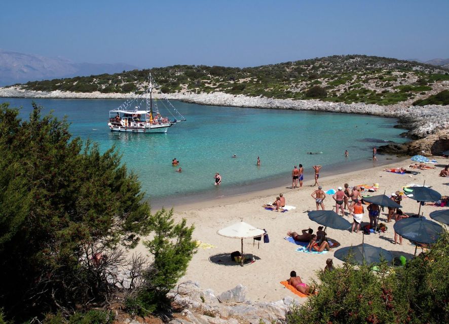 Samos: Boat Tour with BBQ Lunch to Samiopoula - A friendly crew, with a few practical quirks