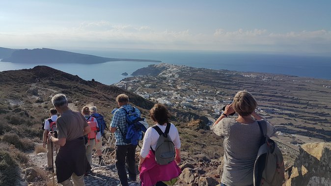 Santorini: 4hr Small Group Caldera Hike from Fira to Oia - Firostefani and the blue dome everyone wants