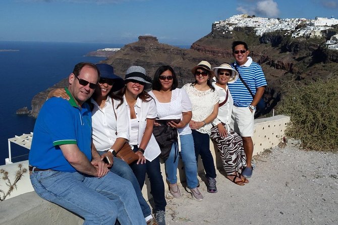 Santorini 8-Hour Private Tour with Hotel & Cruise Port Pickup - Red Beach and Santorini’s volcanic colors
