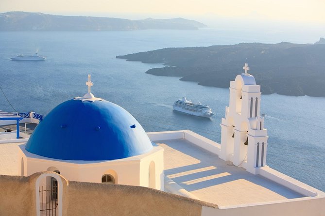 Santorini 8-Hour Private Tour with Hotel & Cruise Port Pickup - Prophet Elias for a 360-degree island view