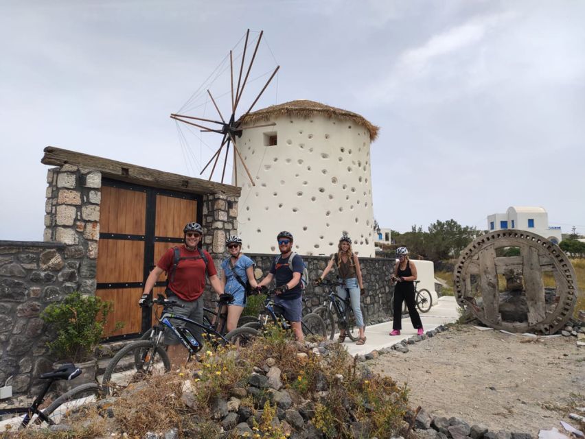 Santorini: Around the Island by Electric Bike - Key points at a glance