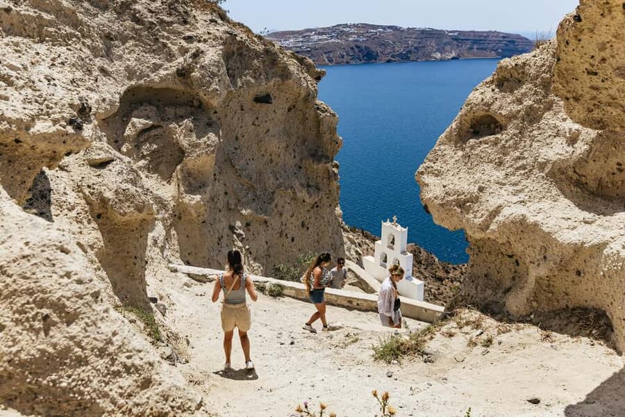 Santorini: ATV Quad Bike Tour with Lunch - Black Sand Beach and the volcanic coast