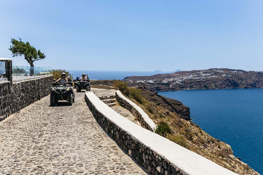 Santorini: ATV Quad Bike Tour with Lunch - Safety, driving rules, and what to bring