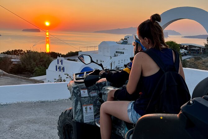 Santorini ATV-Quad Experience: Off-Road Adventure & Hotel Pickup - Starting at Perissa’s black-sand beach