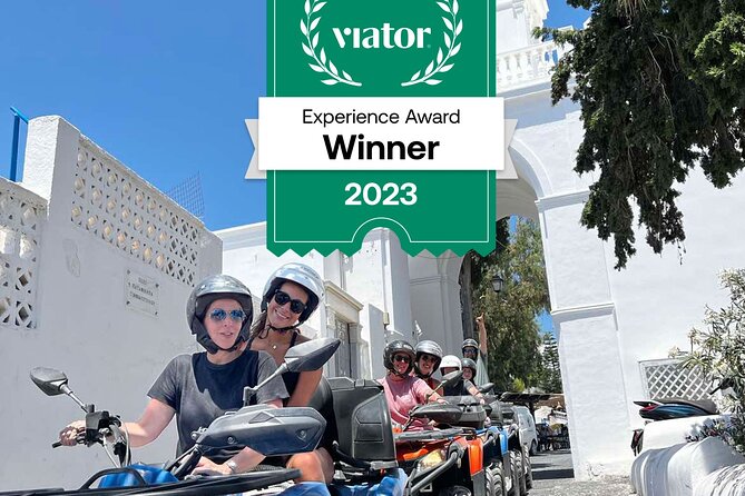 Santorini ATV-Quad Experience: Off-Road Adventure & Hotel Pickup - Emporio’s Venetian castle and narrow lanes