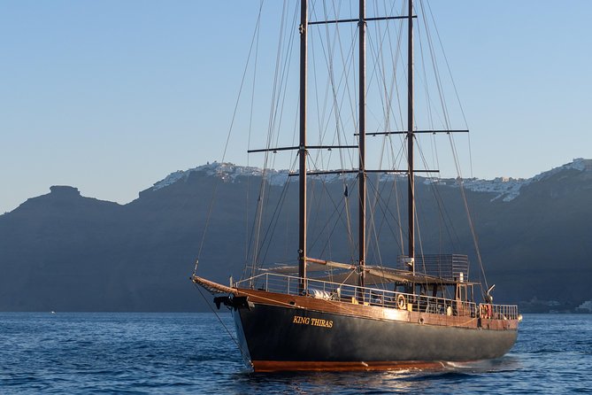 Santorini Caldera Morning Cruise With King Thiras Boat - Nea Kameni and the active volcanic crater