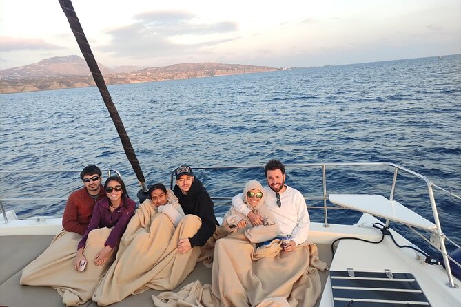 Santorini Caldera Panorama Winter Cruise All Inclusive - Therasia, lunch, and the best social hour