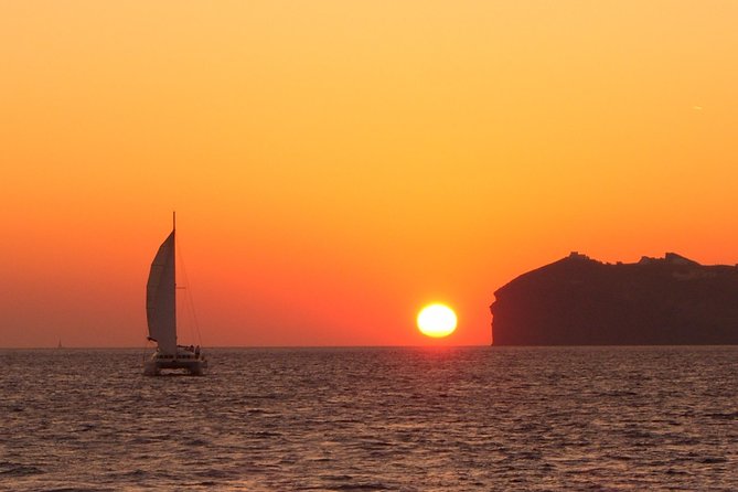 Santorini Caldera Sailing Tour with BBQ Lunch and Drinks - The lighthouse and Indian Head Mountain
