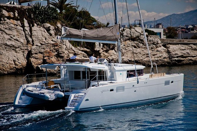 Santorini Caldera Sailing Tour with BBQ Lunch and Drinks - Nea Kameni and the warm springs