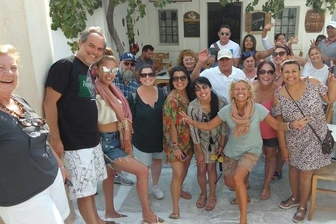 Santorini Day Tour with Sunset in Oia - Perissa for black sand and lunch