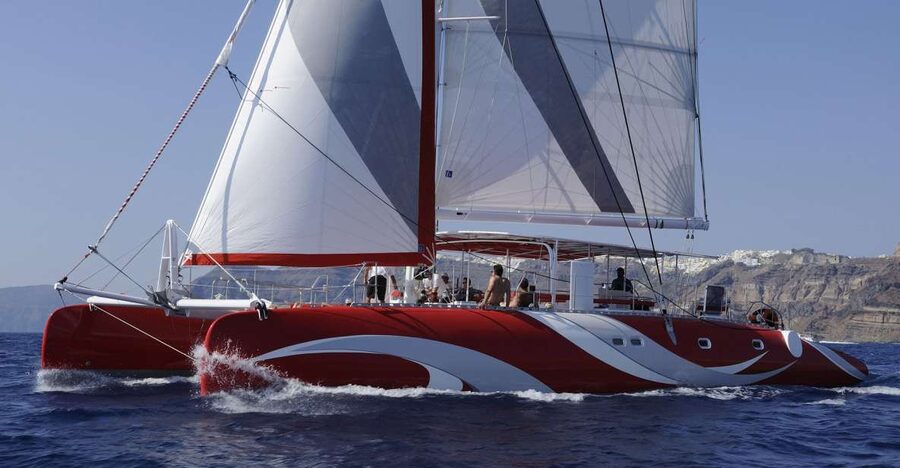 Santorini: Dream Catcher 5-hour Sailing Trip in the Caldera - Key points to know before booking