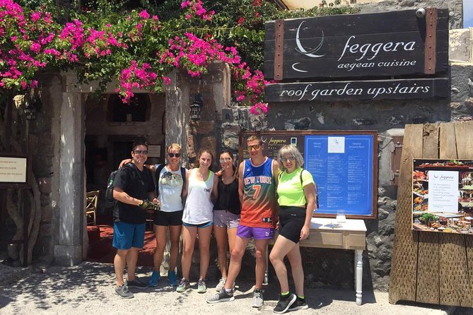 Santorini E-bike Adventures - The Original Bike Tours - Food, wine, and a possible swim add local flavor
