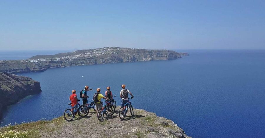 Santorini: Electric Mountain Bike Adventure - Why southern Santorini works so well by bike