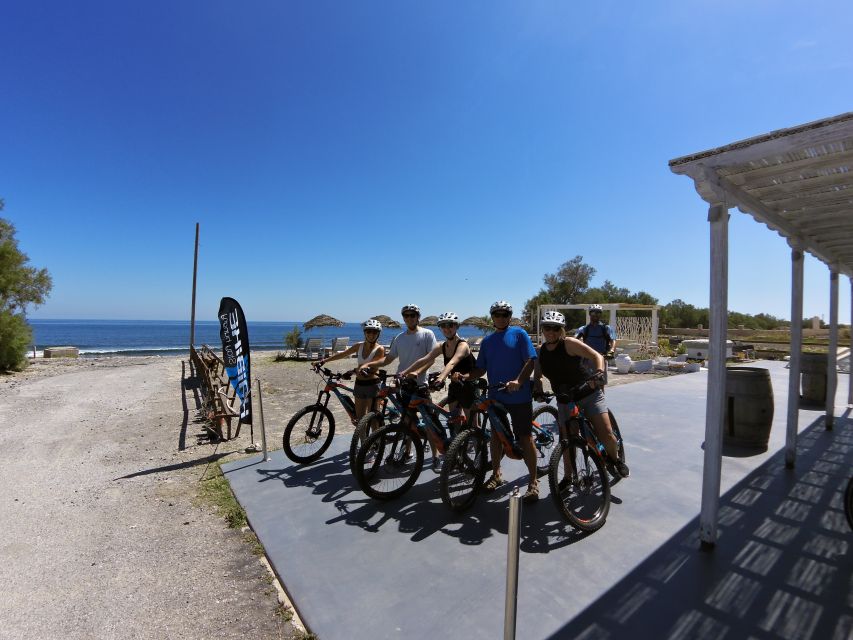 Santorini: Electric Mountain Bike Adventure - What the $141 price includes