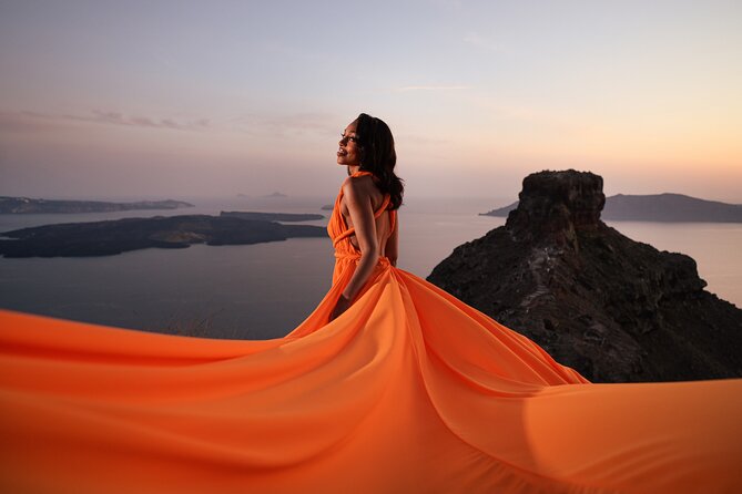 Santorini Flying Dress Photo Session Experience - Preparing for the shoot without wasting time