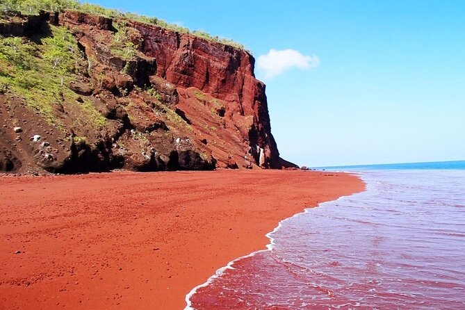 Santorini Full Day Trip by Santo Luxury Escape - Red Beach, where volcanic color takes over