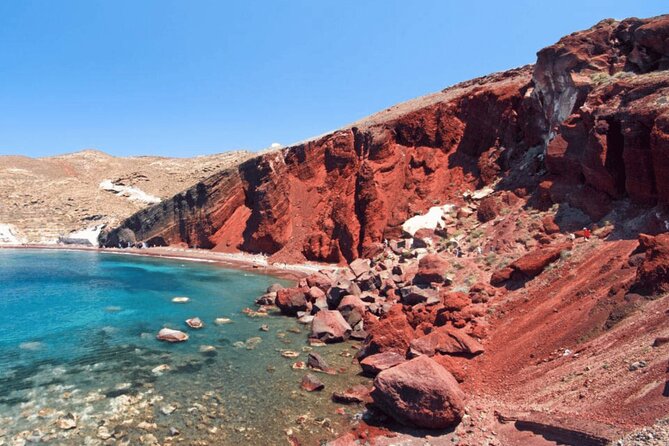Santorini: Full Island Tour & Sunset with Local Guide & Pick-up - Red Beach: a quick look at Santorini’s volcanic side