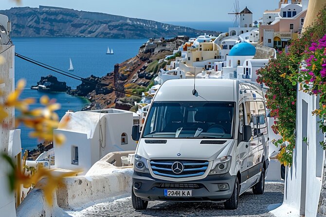 Santorini: Full Island Tour & Sunset with Local Guide & Pick-up - The Three Bells of Fira and the classic caldera view