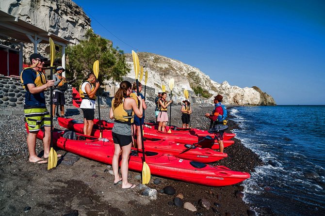 Santorini Guided Sea Kayaking with Light Lunch and Pick-up Option - What to Bring for a Comfortable Paddle