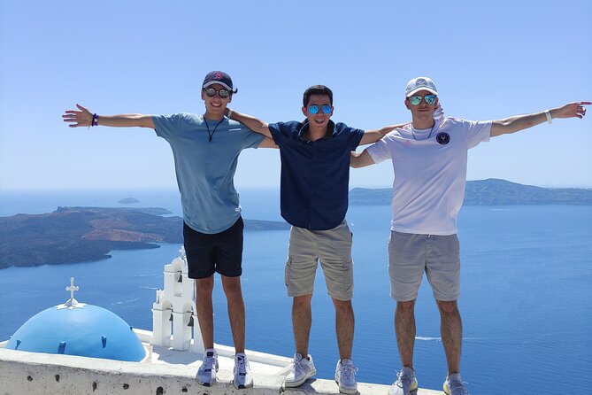 Santorini Highlights Private Tour - Perivolos Beach for lunch or a swim