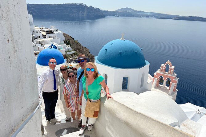 Santorini Highlights Private Tour - Firostefani and the famous blue dome