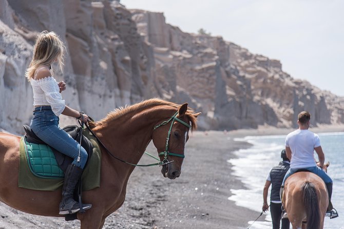 Santorini Horse Riding to Black Sandy Beach - Is $102.79 a fair price?