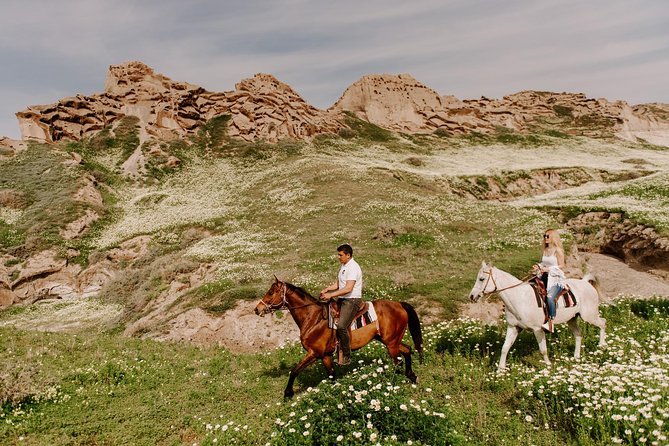 Santorini: Horse Riding to the Black Sandy Beach (Eros beach) - Is $120.94 good value in Santorini?