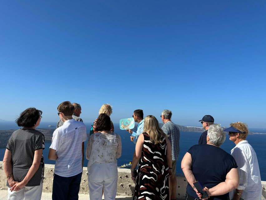 Santorini Iconic Villages Tour: Oia, Imerovigli, Firostefani - The minibus: useful access, limited elbow room