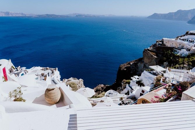 Santorini Island: Guided Tour From Heraklion Crete - The Coach Ride Across Santorini