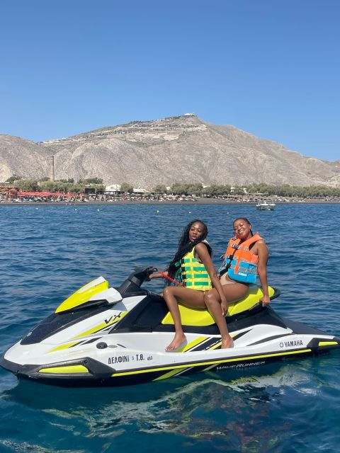 Santorini: Jet Ski Rental Perissa, Perivolos & St George - Key points to know before you book