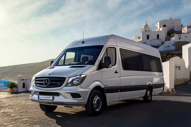 Santorini: Main Port Shared Shuttle - Bus to Hotels or Airport - The drivers make the biggest difference