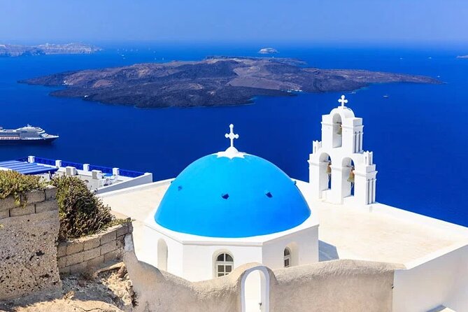 Santorini Popular Destinations - Perivolos, Black Beach, and lunch on your own