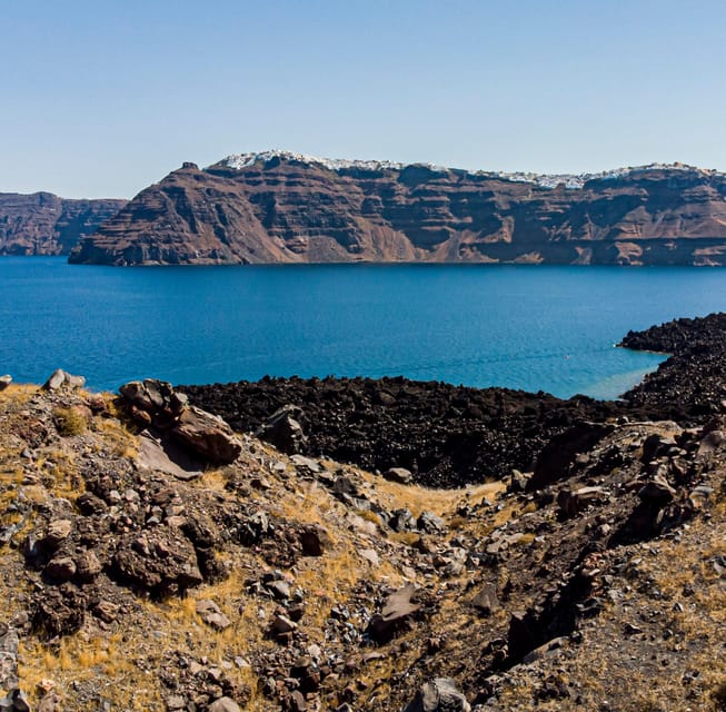 Santorini Port: 3 Hour Cruise to Volcano and Hot Springs - Key points at a glance