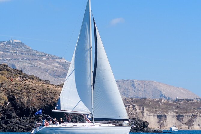 Santorini Private Daytime Sailing Cruise with Meal, Drinks &Transfer included - What $649.25 per person really buys