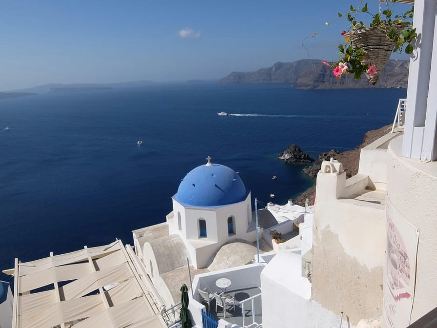Santorini : Private Guided Highlights Tour - Transport, pickup, and timing
