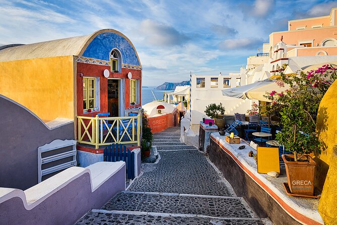Santorini Private Half-Day Sightseeing Tour - Megalochori, where Santorini feels more traditional