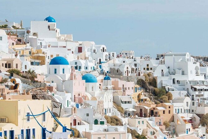 Santorini Private Half-Day Sightseeing Tour - Firostefani’s short walk and wide caldera views