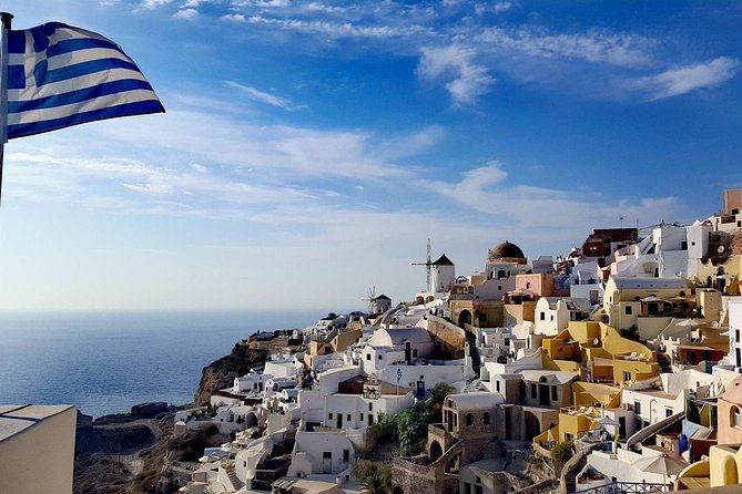 Santorini Private Instagram Tour - Pyrgos and Prophet Elias, Santorini from above