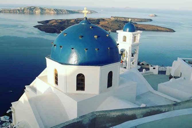 Santorini Private sightseeing land tours - Red Beach and Santorini’s volcanic colors