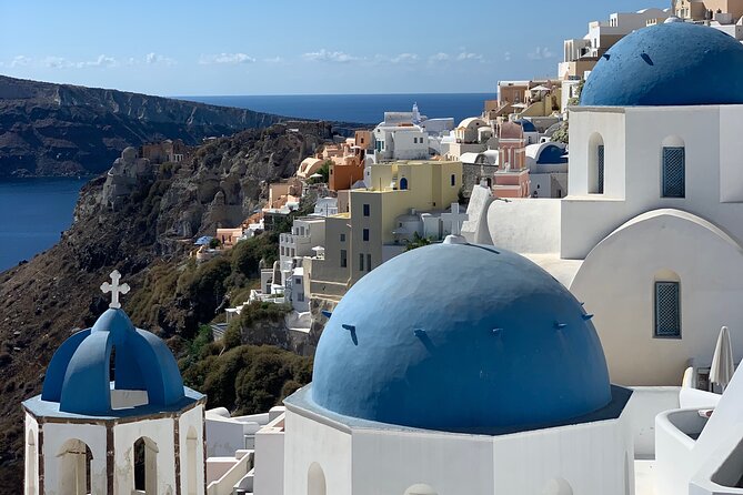Santorini Private sightseeing land tours - Oia before the crowds gather