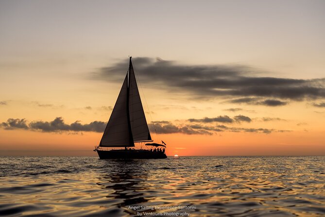 Santorini Private Sunset Sailing Tour with Dinner, Drinks &Transfer included - Thirassia Island, Dinner, and the Sunset
