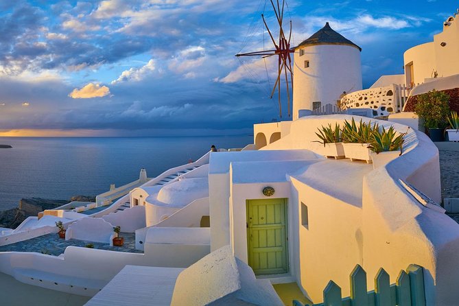 Santorini Private Tour Designed By You - Airport arrival and the first ride across the island